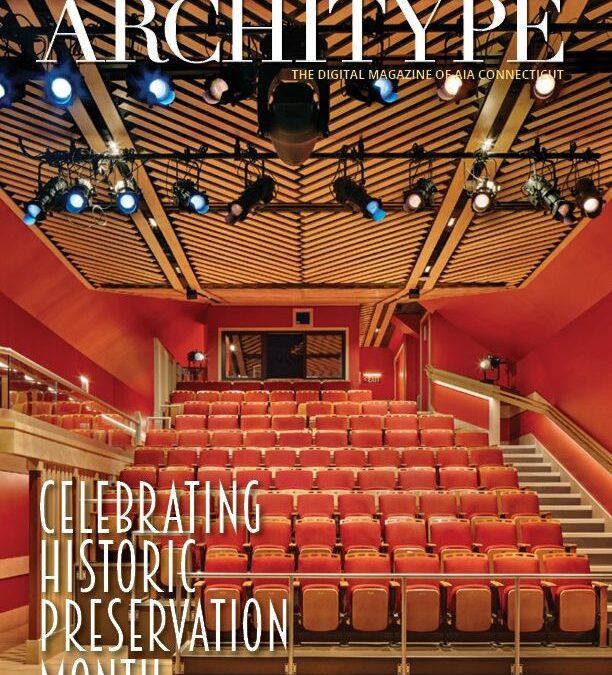 Legacy Theatre Project on the cover of Architype magazine